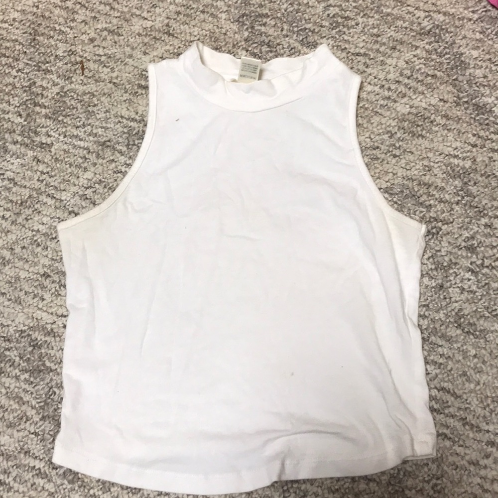 white top